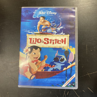 Lilo & Stitch DVD (VG/M-) -animaatio-